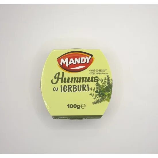 Mandy Hummus cu ierburi aromatice 100 g