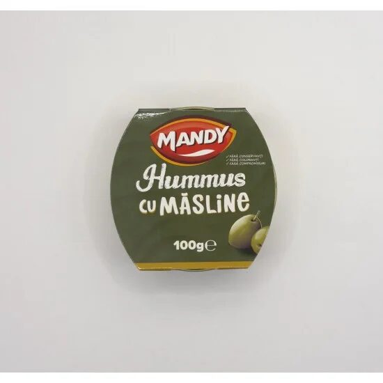 Mandy Hummus cu măsline 100 g