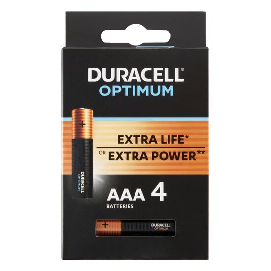 DURACELL Baterii Optimum R3 (4 buc.)