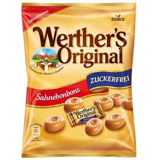 Werther's Dropsuri Sugar Free 70g