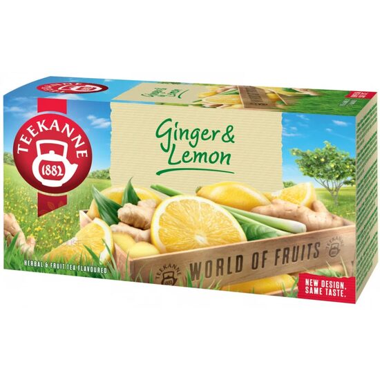 Teekanne Ceai Ginger Lemon 1,75 g – 20 plicuri