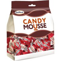 Bomboane cu aroma de capsuni si frisca SvitKonti Candy Mousse Strawberry, 250 g