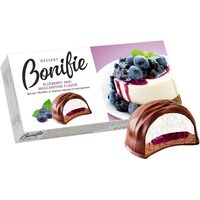 Desert glazurat cu aroma de afine si mascarpone SvitKonti Bonifie, 232 g