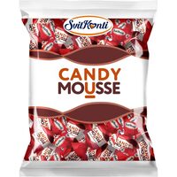 Bomboane cu aroma de capsuni si frisca SvitKonti Candy Mousse, 1 kg