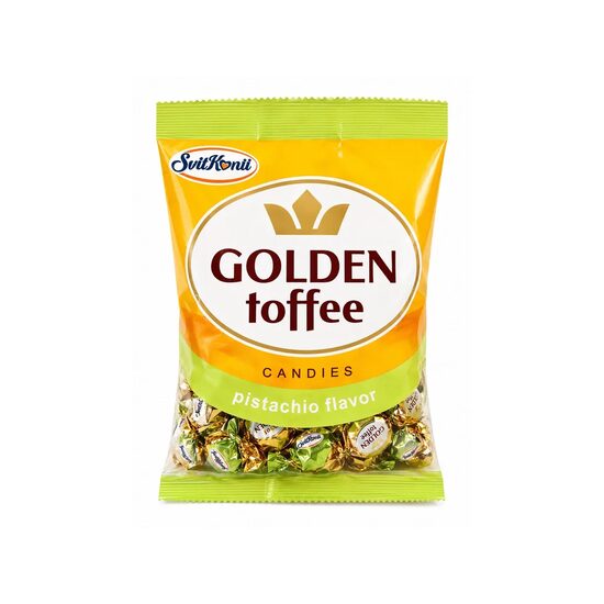 SvitKonti Bomboane Golden Toffee cu Aromă de Fistic 1 kg