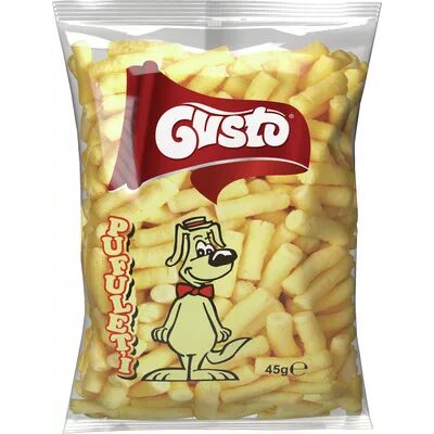 Pufuleti cu sare Gusto 45g