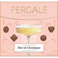 Praline asortate Marc de Champagne, 114 g Pergale