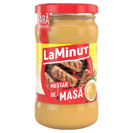 Mustar de masa La Minut, fara conservanti, 300 g