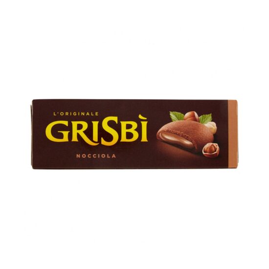 Biscuiti cu crema de ciocolata Nocciola Grisbi, 135g