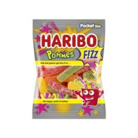 Jeleuri gumate acrisoare Haribo Pommes Fizz 80g