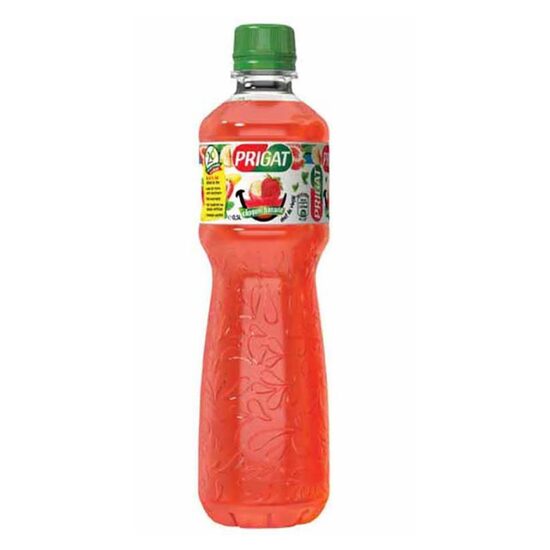 Prigat Căpșuni-Banane Băutură Răcoritoare Necarbogazoasă PET 0.5L SGR
