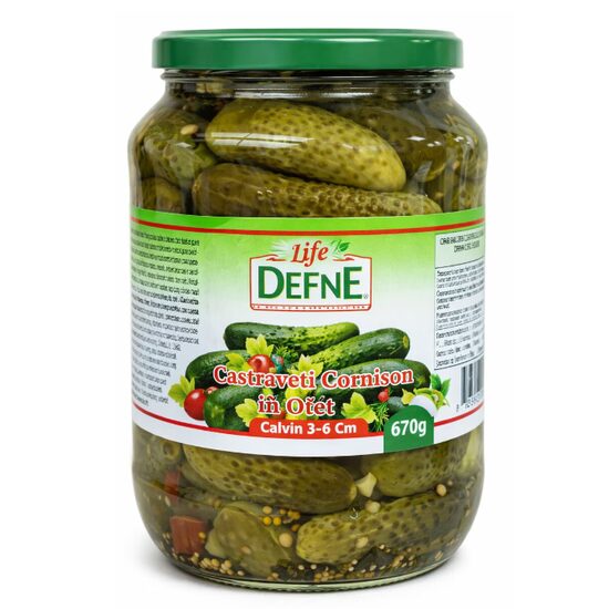 Castraveți în oțet Defne 3-6 720ml