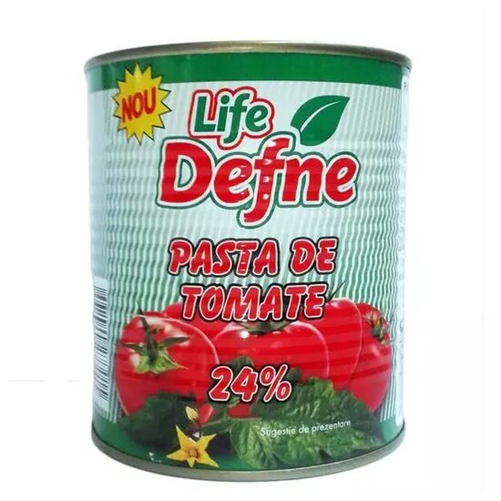 Pastă de tomate Defne 24% 800g