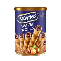 Rulouri din napolitana cu crema de alune McVitie's, 170 g