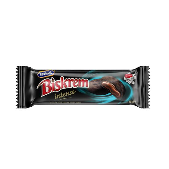 Biskrem Intense Biscuiți cu Cremă 80g