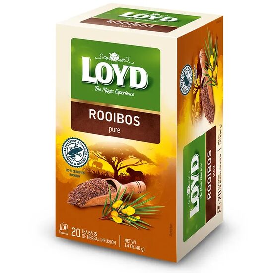 LOYD Pure Rooibos – Ceai Rooibos, 20 plicuri