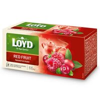 Loyd Red Fruits – Ceai de fructe cu fructe roșii, 20 plicuri