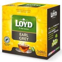 Loyd Earl Grey – Ceai negru Earl Grey, 20 plicuri