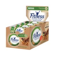 Baton de cereale Nestle Fitness ciocolata cu alune, 16x22.5g