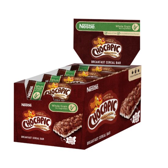 Baton de cereale Nestle Chocapic cu baza de lapte, 16x25g