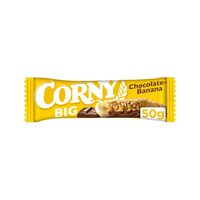 Corny Musli Baton de Cereale cu Ciocolată și Banane 50 g, 24 buc