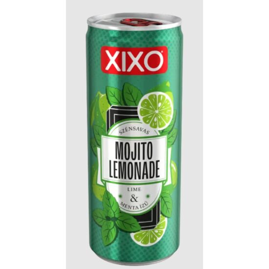XIXO Mojito Lemonade – Băutură răcoritoare carbogazoasă cu lime și mentă, 250 ml, SGR