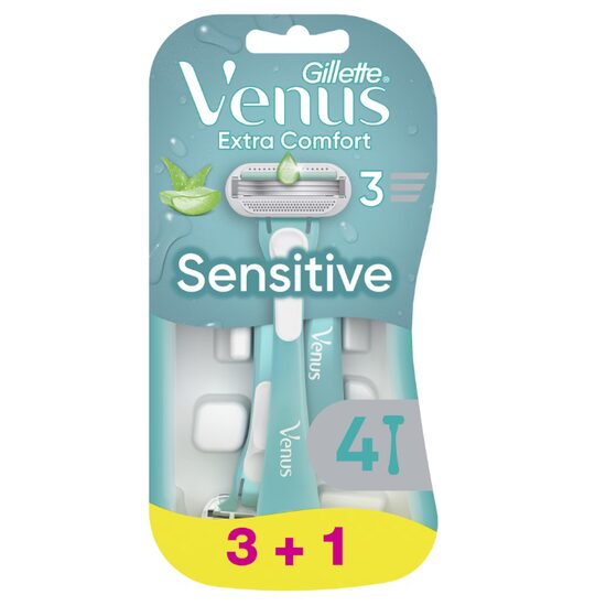 Aparat de ras de unica folosinta Gillette Venus Sensitive, 4 buc