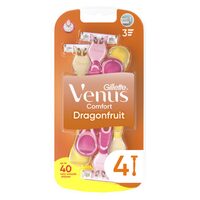 Aparate de ras de unica folosinta Gillette Venus 3 Dragonfruit, 4 buc