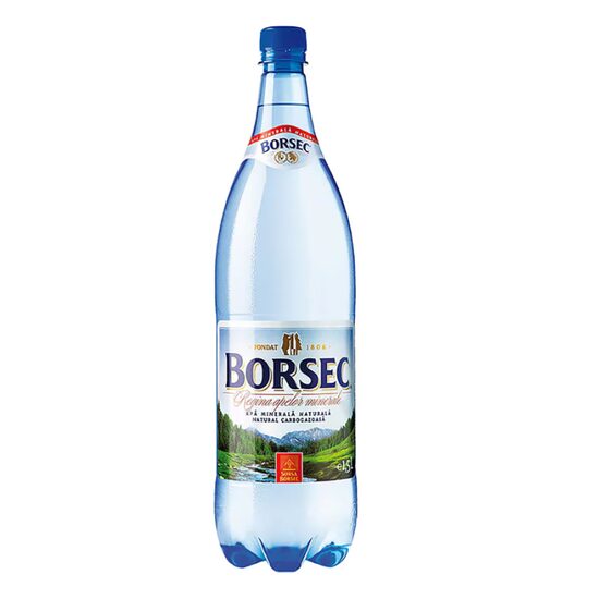 Apa minerala carbogazoasa Borsec, 1.5L, SGR