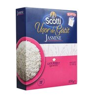 Orez usor de gatit Riso Scotti Jasmine, 2 x 125 g