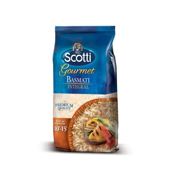 Orez Basmati integral Riso Scotti Gourmet, 500g