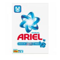 Detergent rufe, manual Ariel Lenor Fresh ,450g