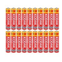Baterii Kodak R6 AA Super Heavy Duty, set 20 bucati, 1,5V, 1050 mAh