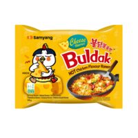 Buldak Hot Chicken Cheese – Ramen Coreean Picant cu Brânză, 140 g
