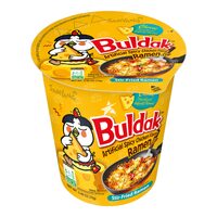 Buldak Hot Chicken Cheese – Ramen Coreean Picant cu Brânză la Cupă, 70 g