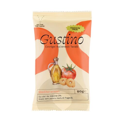 Taralli Covrigei Mediteraneeni, 80 g