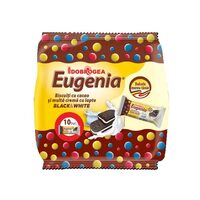 Biscuiți Eugenia Original Dobrogea Black&White, 36 g, 10 bucăți