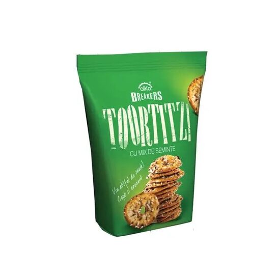 Snacksuri Toortizi cu miez de dovleac, 80 g
