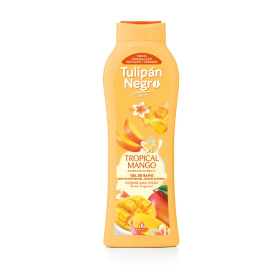 Gel de duș, Tulipan Negro, Tropical Mango, 650 ml