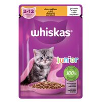 Hrana Umeda Pentru Pisici Whiskas Junior Cu Pui In Aspic 85 g