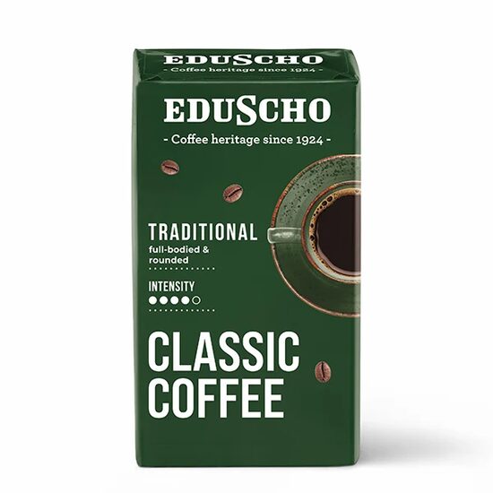 Promo (1+1) Cafea macinata Eduscho Classic Traditional, 500g