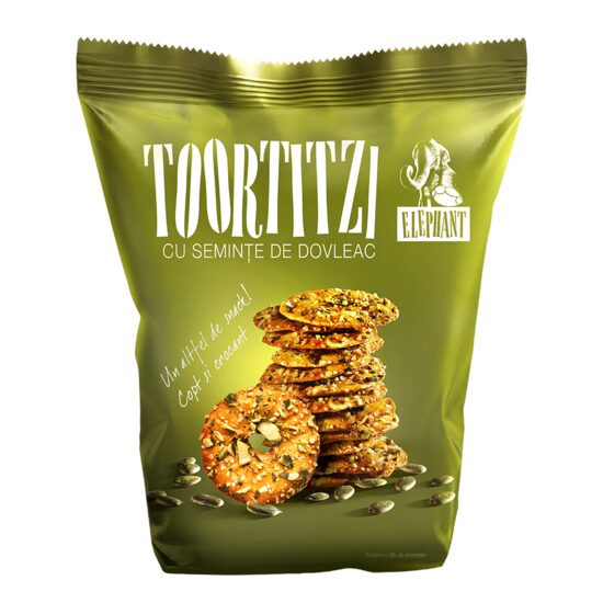 Toortitzi cu Seminte de Dovleac, 180g