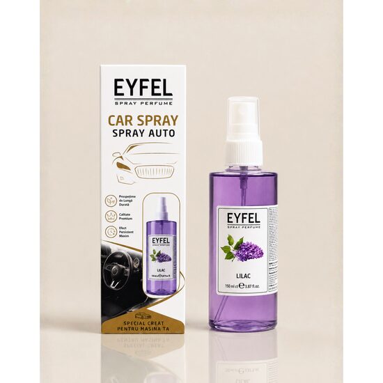 Odorizant spray pentru cameră și mașină Eyfel 150 ml – Liliac
