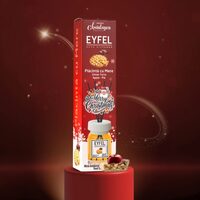 Odorizant de cameră cu bețișoare Eyfel Christmas 120 ml – Plăcintă cu Mere