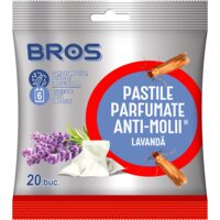 Pastile parfumate Bros anti-molii 20 buc