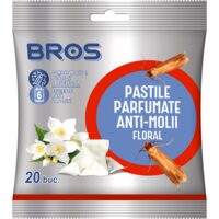 Pastile parfumate, impotriva moliilor, Floral, set 20 bucati, Bros