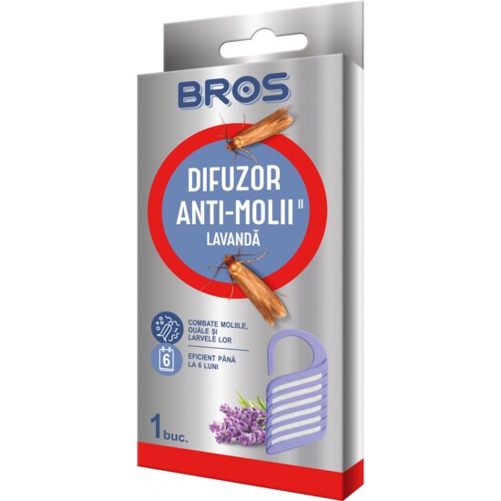Difuzor cu agatatoare, impotriva moliilor, Lavanda, Bros