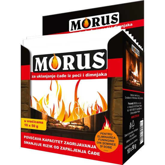 Pulbere pt curatat cosul de fum MORUS