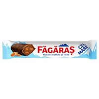 Baton de ciocolata cu crema cu aroma de rom si stafide Fagaras cel Mare, 45 g x 40 buc